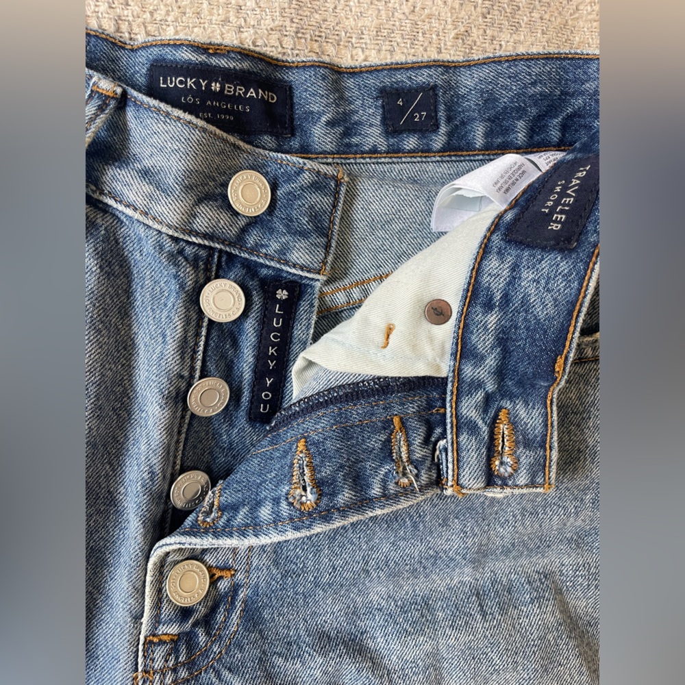 Lucky brand traveler cutoff denim shorts - Picture 2 of 6